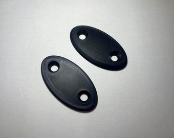 Mazda Miata MX-5 Sun Visor Delete Block off/Blank Plates 1990-2005 NA NB