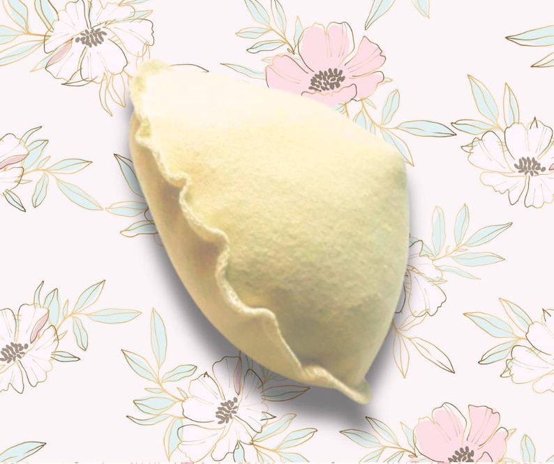 SPLIT SHIPPING Weighted Prosthetic Mastectomy Breast Form Bra Insert image 2