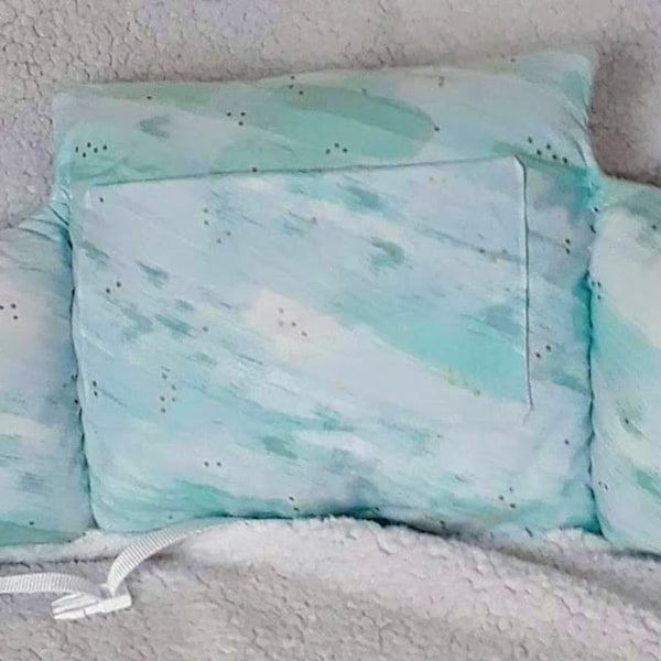 SPLIT SHIPPING Large Mastectomy Pillow Summer Breeze -- Breast Cancer Pillow, Mastectomy Pillow, Heart Surgery Pillow,  Mastectomy Gift