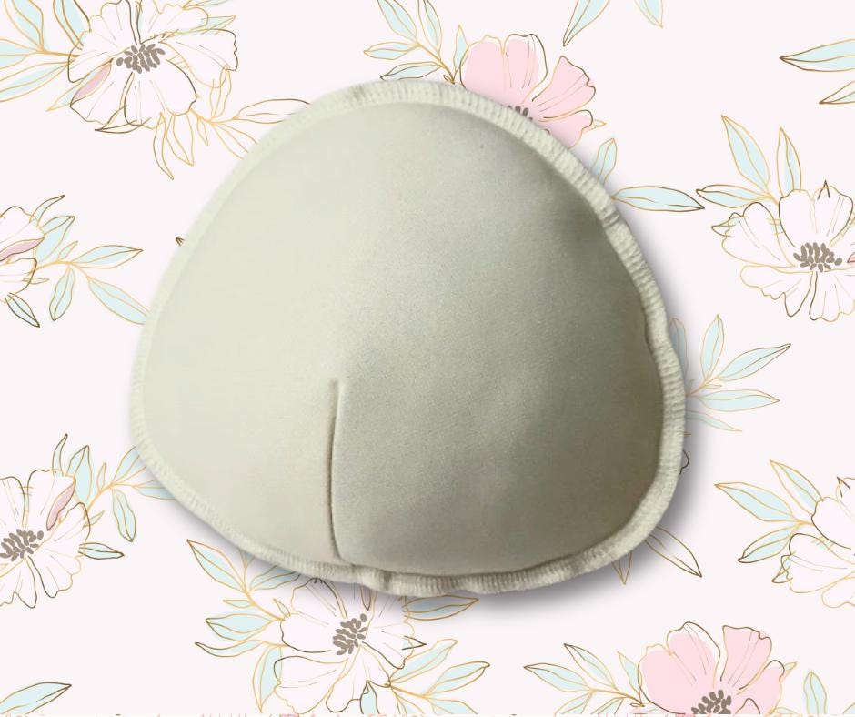 SPLIT SHIPPING Swimming  Prosthetic Mastectomy Breast Form, Bra Insert