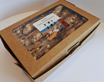 Biscotti de arándanos y almendras (caja de regalo)