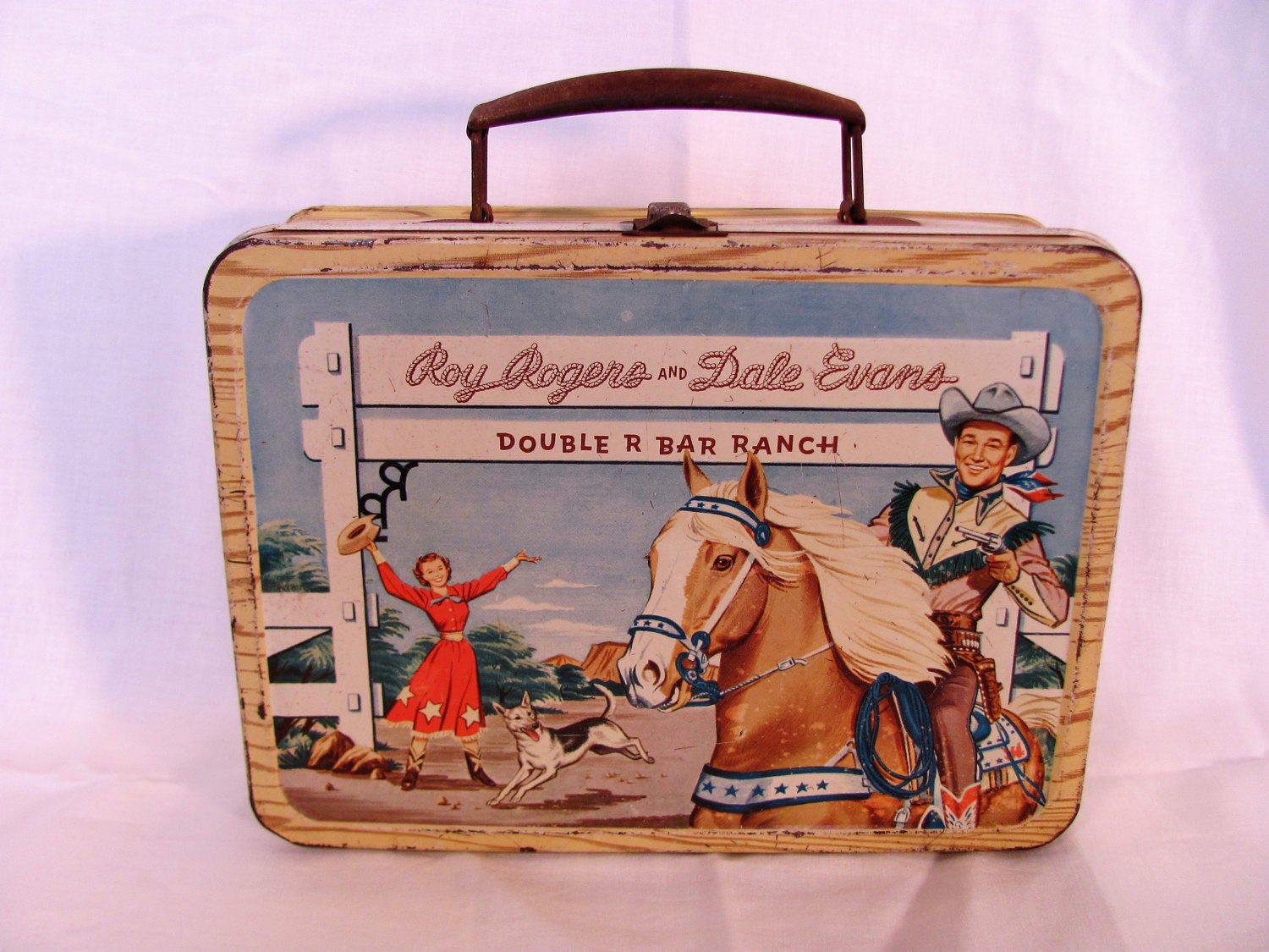 Roy Rogers Lunch Box from 1950's | Etsy