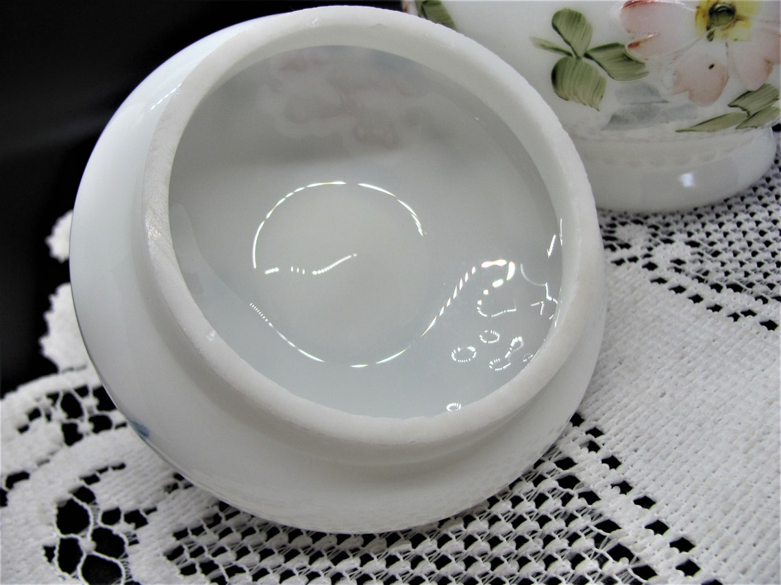 Antique Consolidated Glass Sugar Bowl / Ca. 1899 Consolidated Etsy