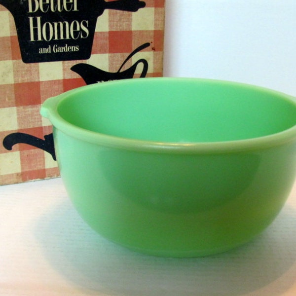 Jadeit Rührschüssel / Sunbeam Mixmaster Grün Schale