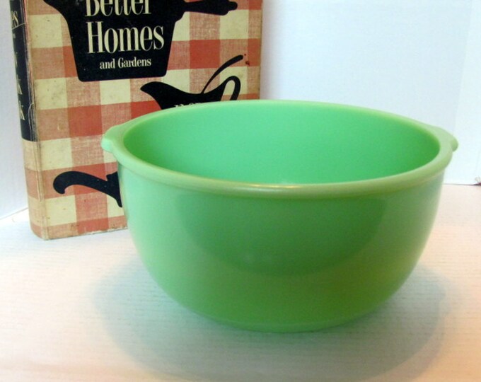 Jadeite Mixing Bowl / Sunbeam Mixmaster Green Bowl Etsy