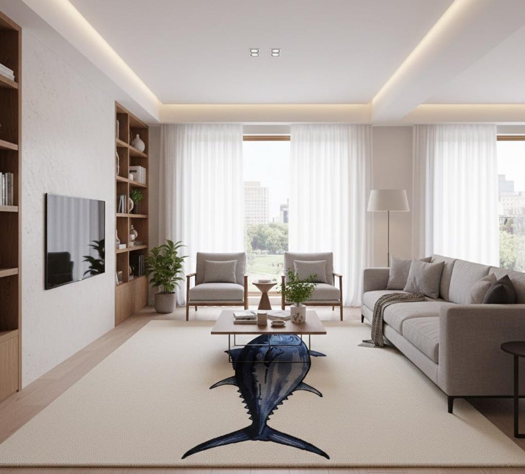 Marlin Rug Majestic Blue Marlin Nautical Indoor/outdoor Area Rug - Etsy