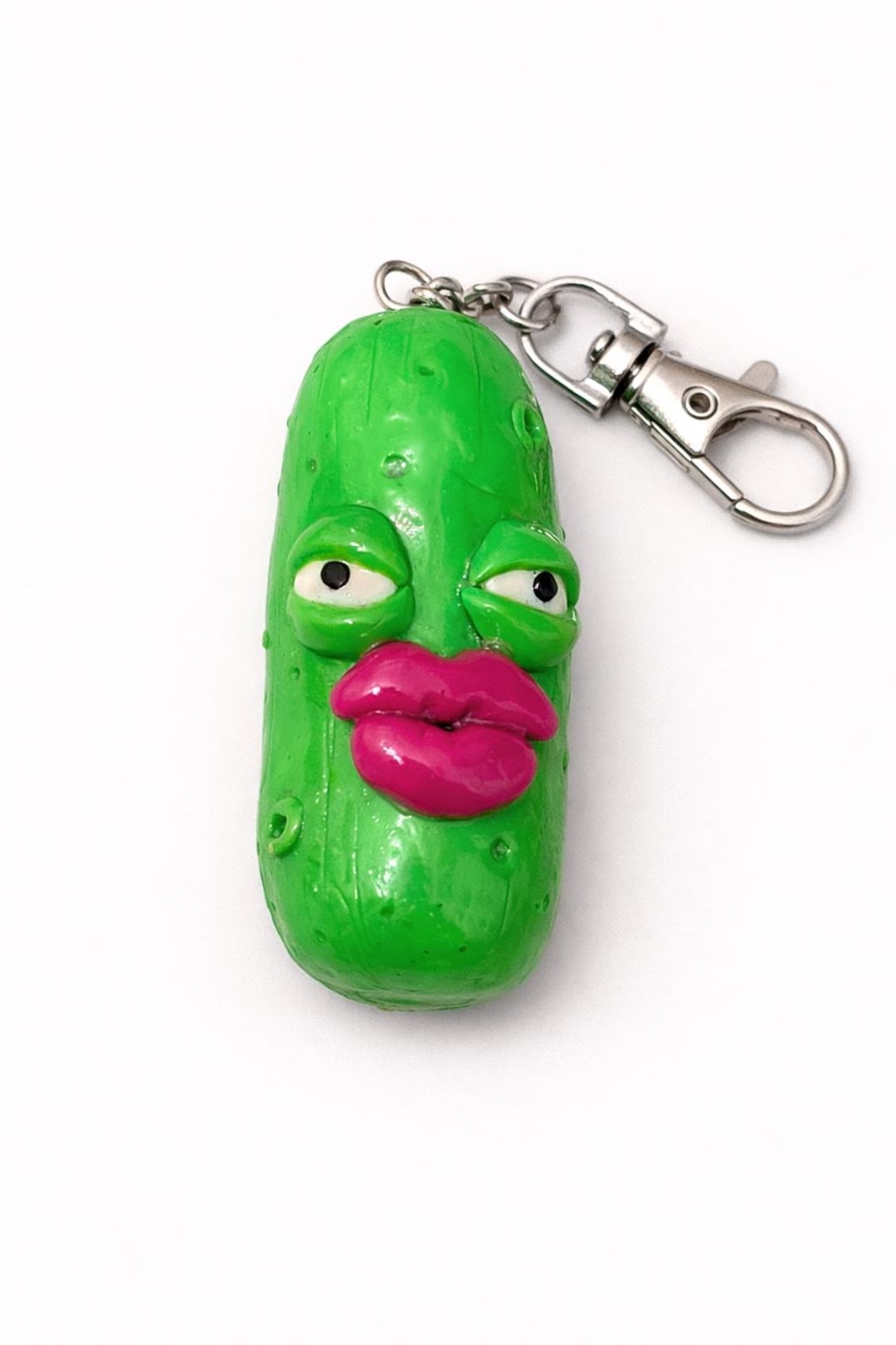 Pickle Keychain | Cute Little Bag Buddy! - Etsy