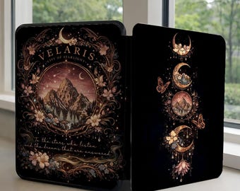 Funda Kindle Velaris Ciudad de las Estrellas – ACOTAR Night Court Floral Fantasy Cover para Kindle Paperwhite 11.º de 2024