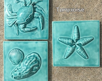 6-Inch 3dRose ct_76688_2 Contemporary Nautical Navy Blue and White Seashell and Starfish Pattern-Vintage Beach Seashells-Ceramic Tile 6-Inch 3dRose ct_76688_2 Contemporary Nautical Navy Blue and White Seashell and Starfish Pattern-Vintage Beach Seashells-Ceramic Tile