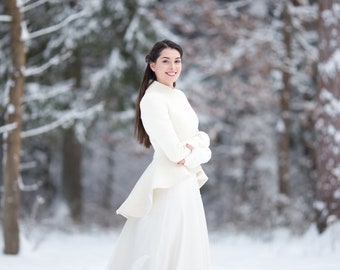 short dress jacket wedding