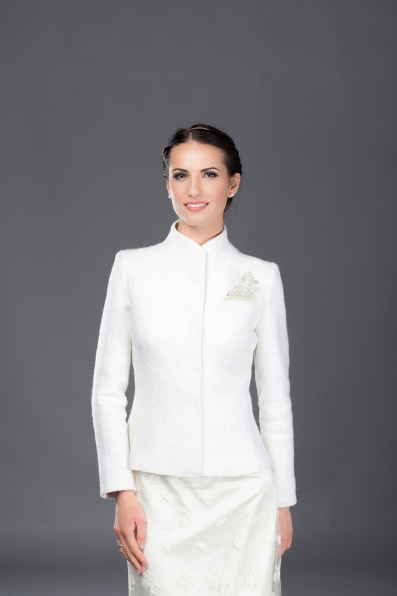 Wedding Coat White Women's Coat