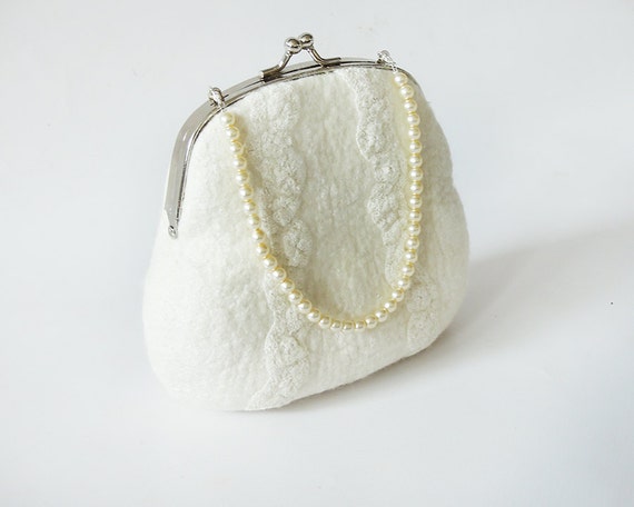 All Pearl Bridal Purse – Little White Dress