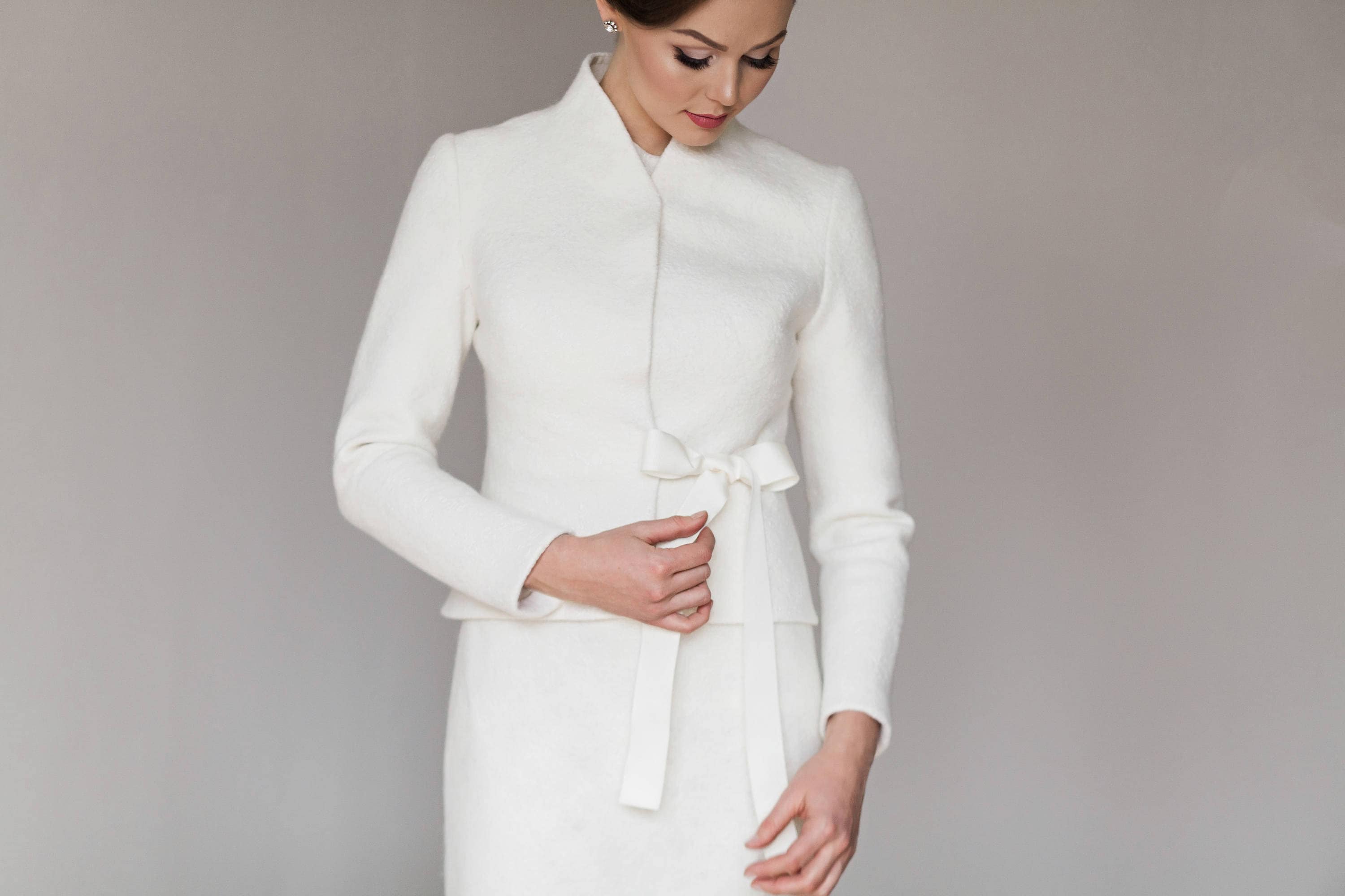 White Spring Coat Etsy Singapore