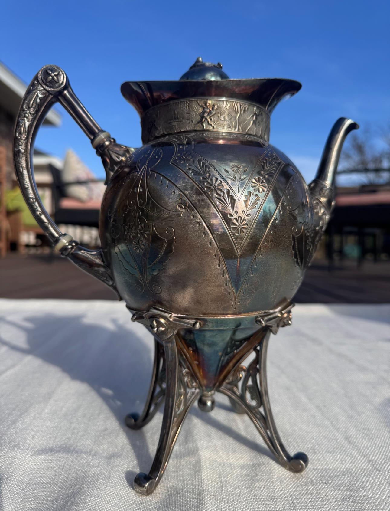 Britannia Metal Tea Pots - Etsy