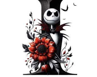 Jack Skellington Alphabet PNGs