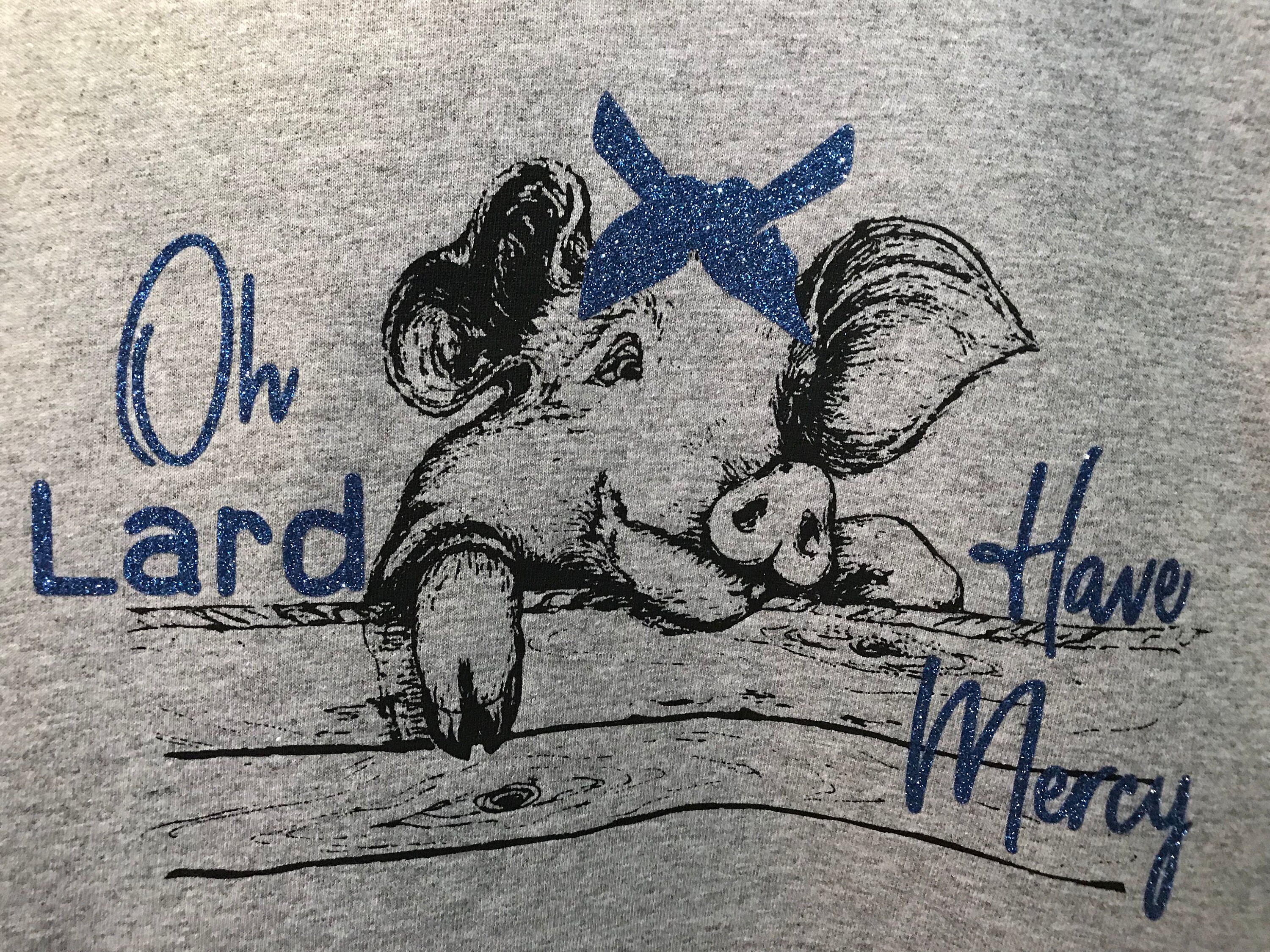 Oh Lard Have Mercy Pig Tshirt Etsy