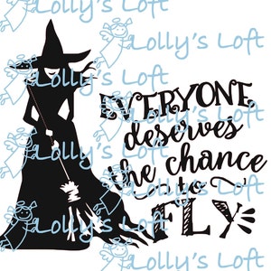 Everyone deserves the chance to fly SVG cut File for Silhouette
