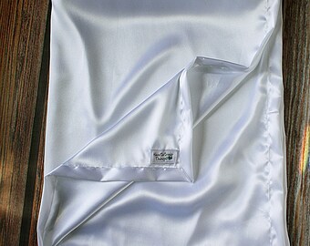 satin baby blanket