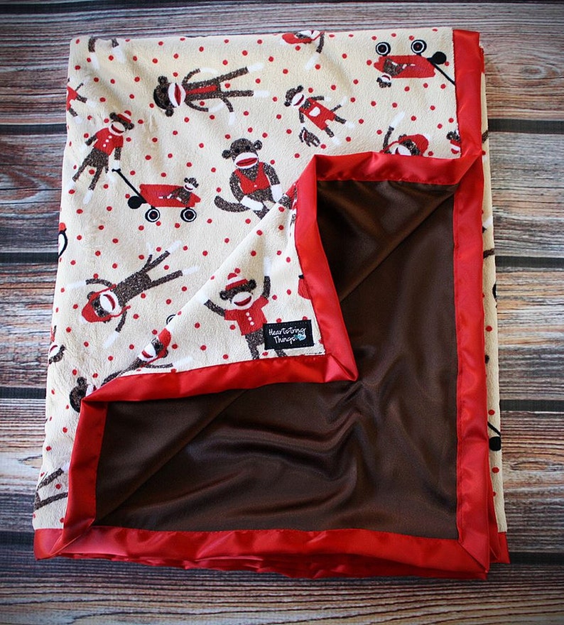 Baby Blanket Minky Blanket Soft Blanket Baby Boy Red and Etsy