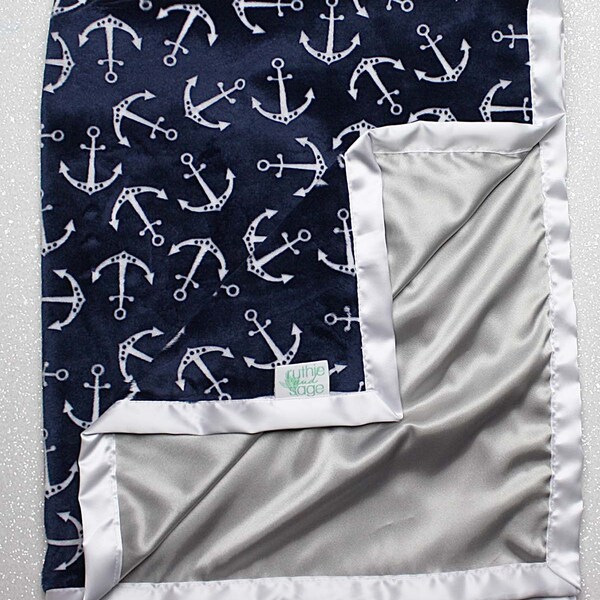 Nautical Blanket Etsy
