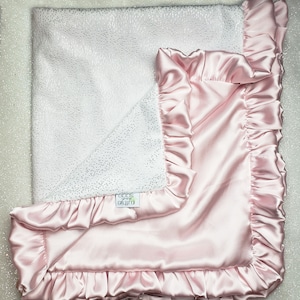 Minky Blanket, Glitter Minky, Gift for Baby, Silk Blanket, Minky and ...