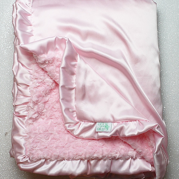 Satin Baby Blanket - Etsy