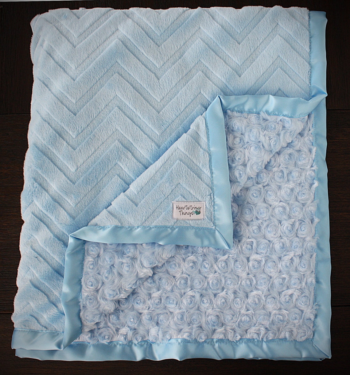 Minky Blanket Baby Boy Blanket for Boy Navy Blue Blanket Etsy