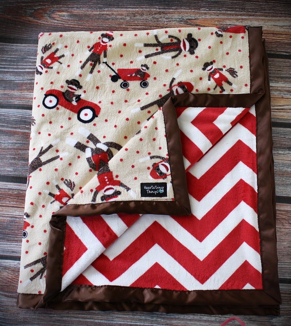 Baby Blanket Minky Blanket Soft Blanket Baby Boy Red and Etsy
