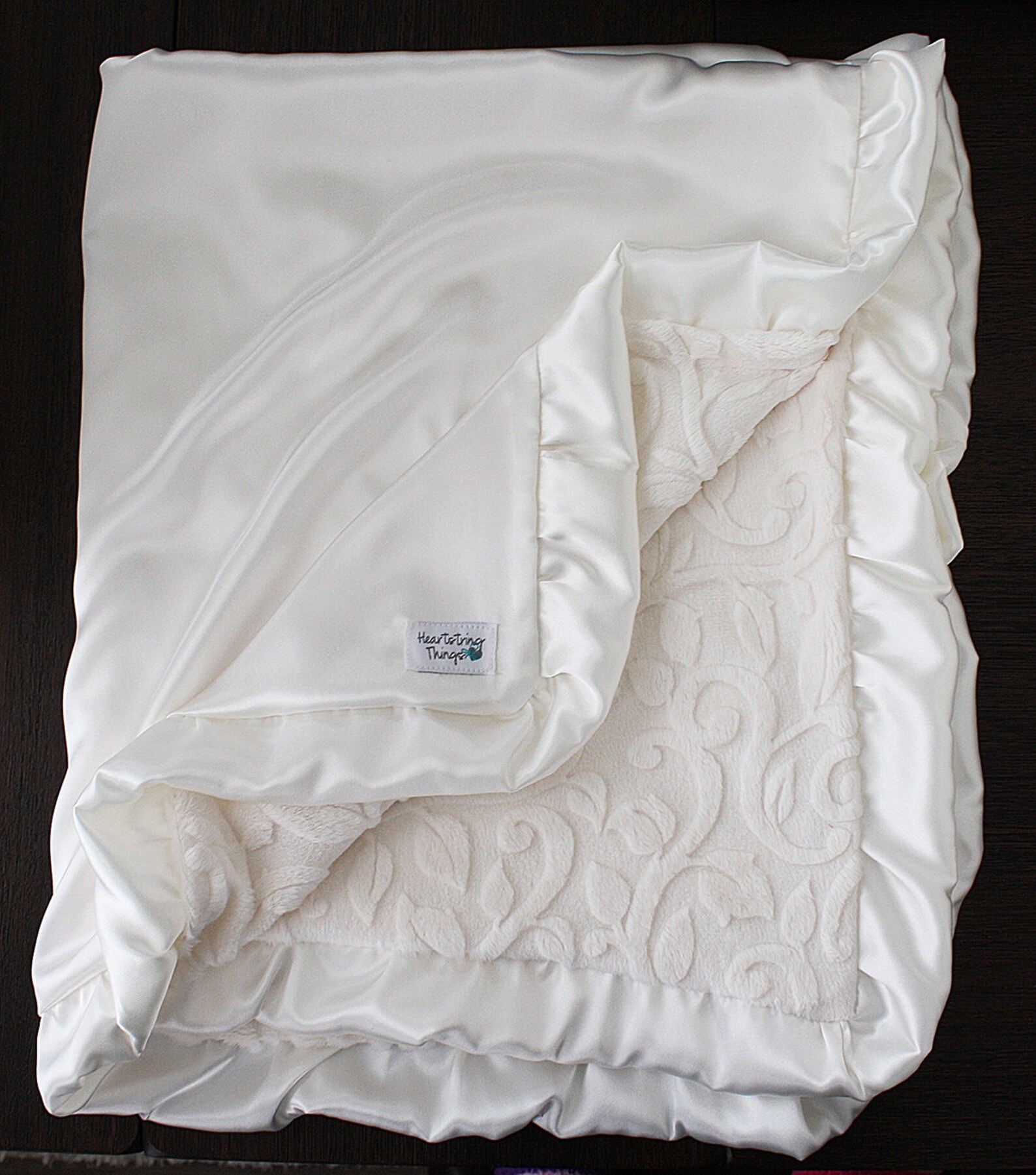 Minky Blanket Wedding Gift Custom Wedding Gift Baby Girl Etsy