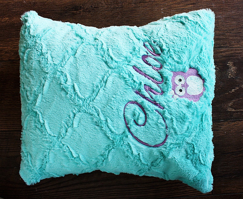 Toddler Pillowcase WITH NAME & GRAPHIC Minky Pillowcase Etsy