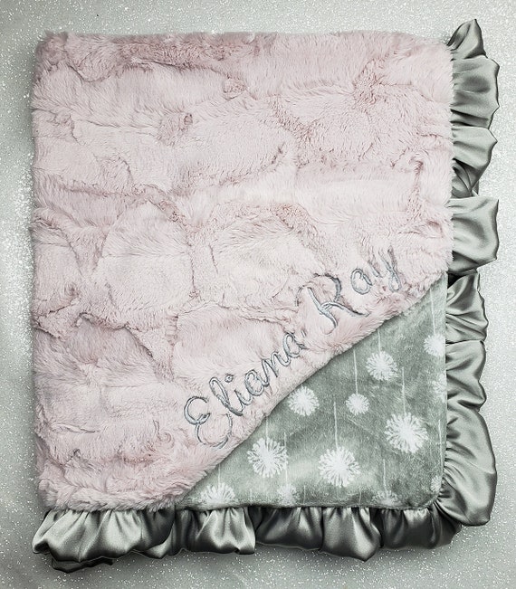 minky name blanket