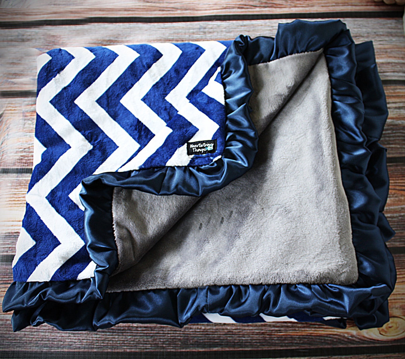 Minky Blanket Adult Minky Chevron Minky Chevron Blanket Etsy Australia