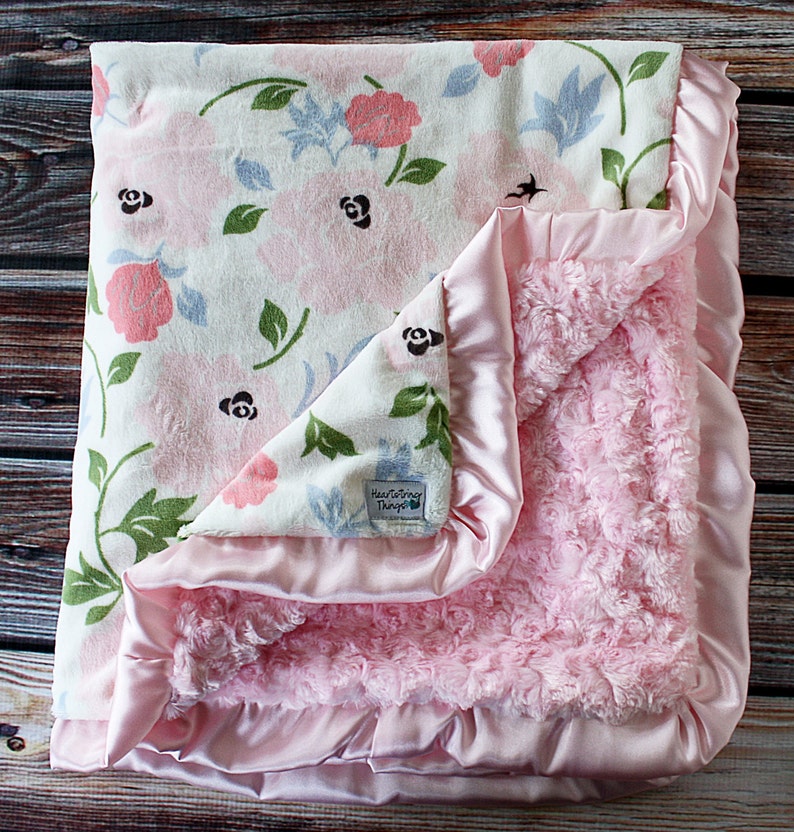 Minky Blanket Baby Girl Ballerina Blanket Dancer Blanket Etsy