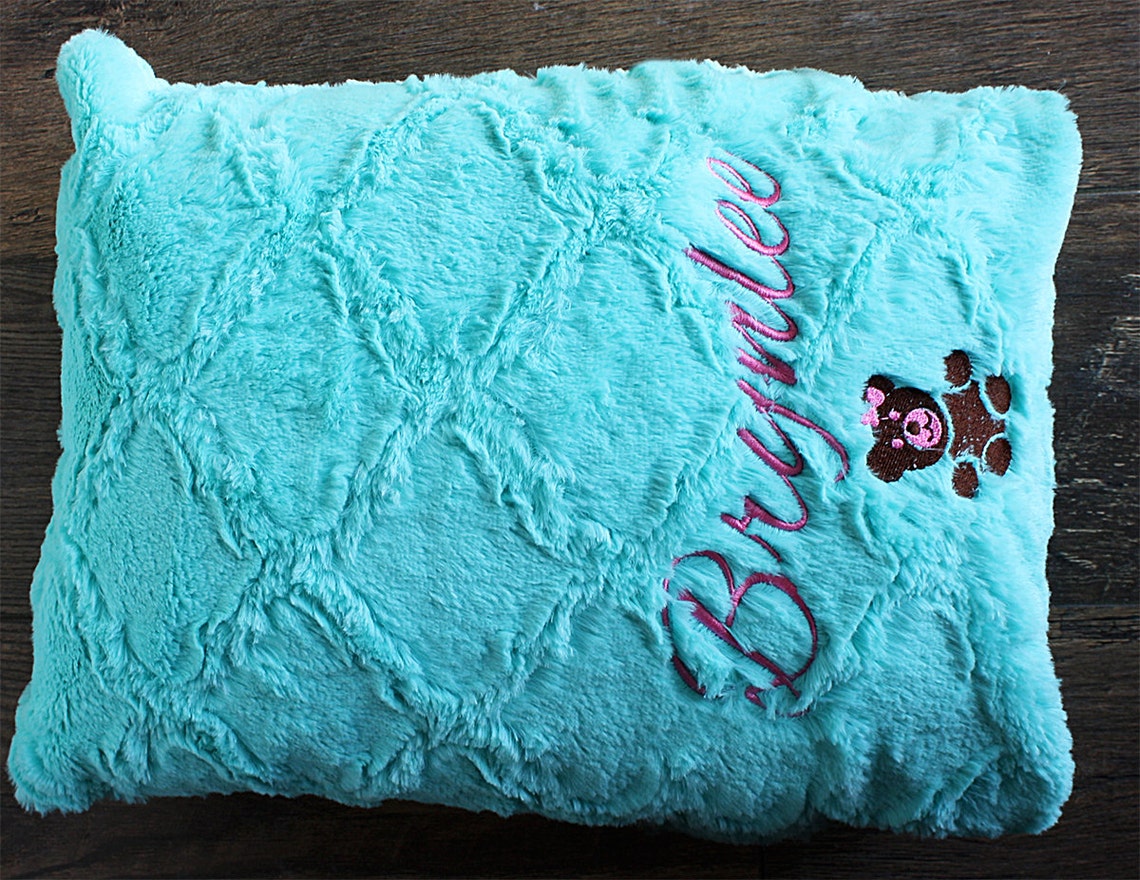 Toddler Pillowcase WITH NAME & GRAPHIC Minky Pillowcase Etsy