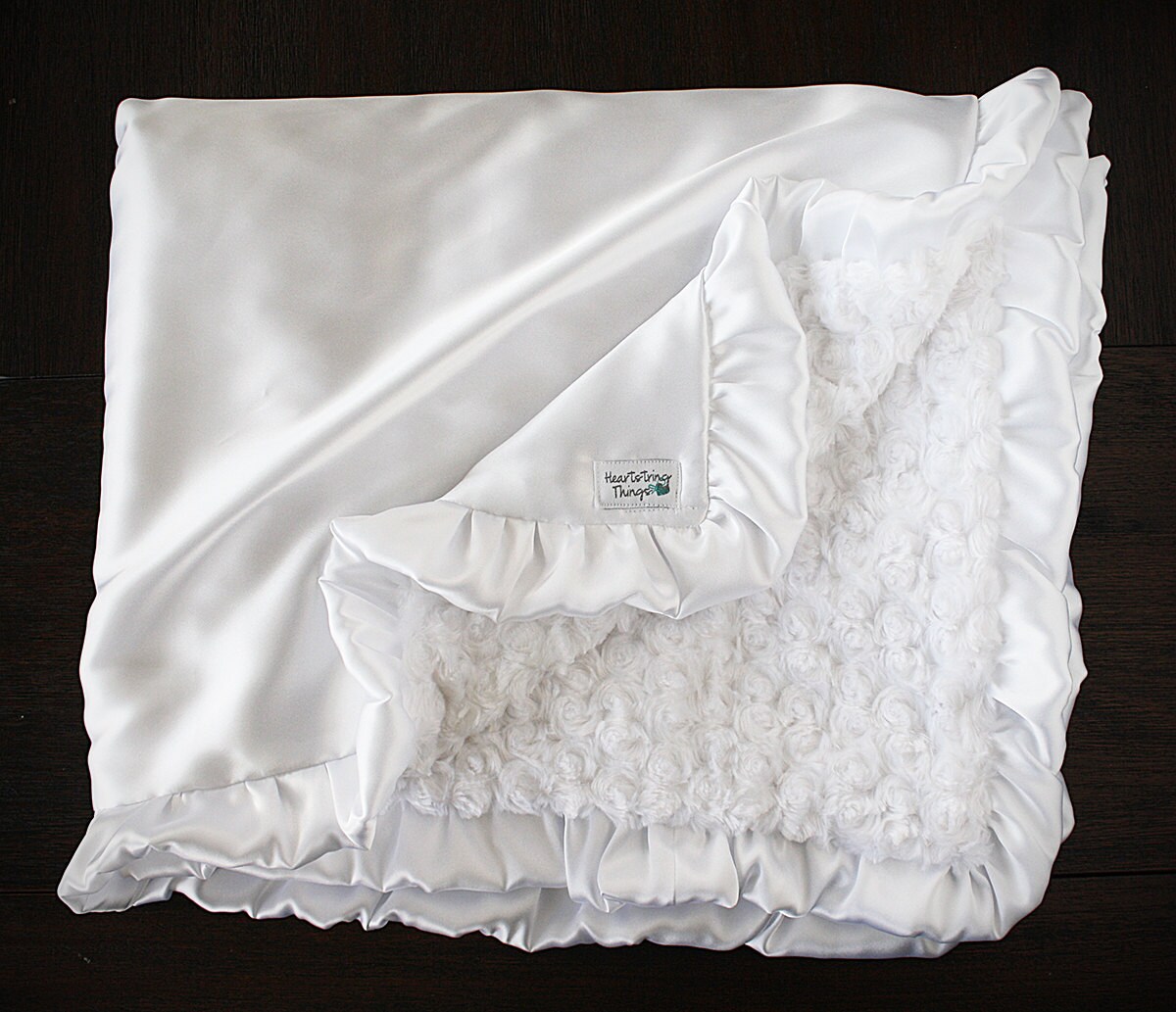 Minky Blanket Blessing Blanket Baptism blanket Christening Etsy