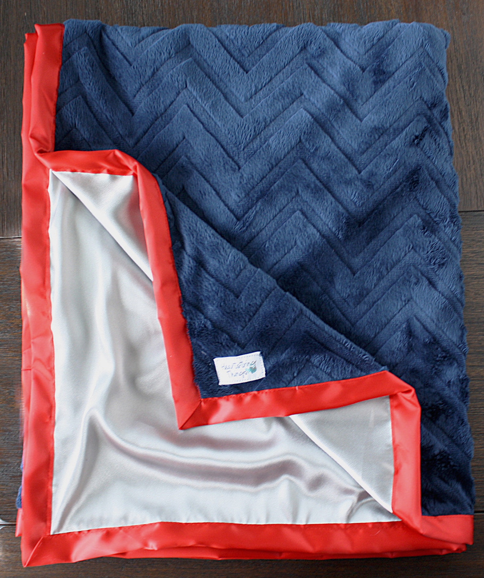 Baby Boy Minky Blanket Minky Blanket Light Blue Blue Etsy