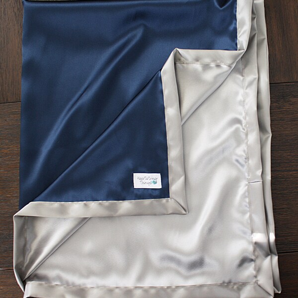 Satin Baby Blanket Etsy