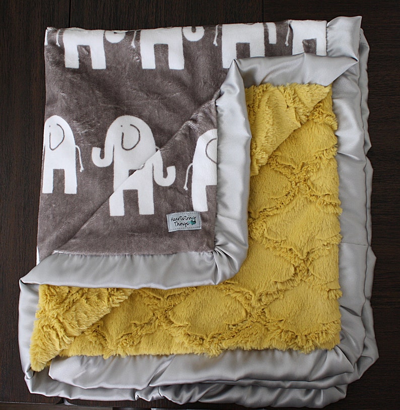 Minky Blanket Baby Boy Baby Girl Unisex Blanket Plush Etsy