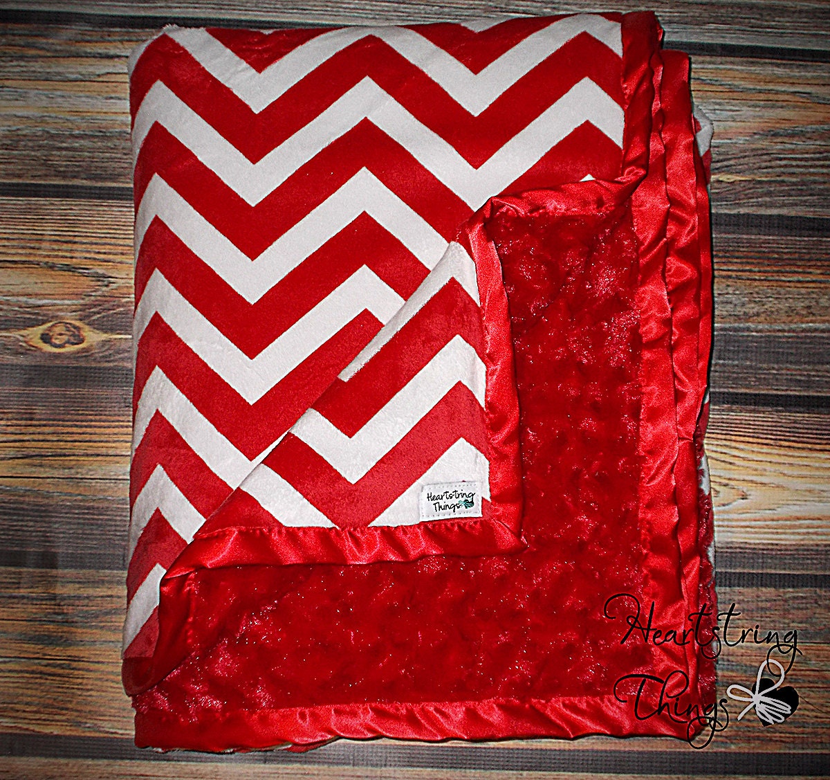 Minky Blanket Adult Minky Chevron Minky Chevron Blanket Etsy