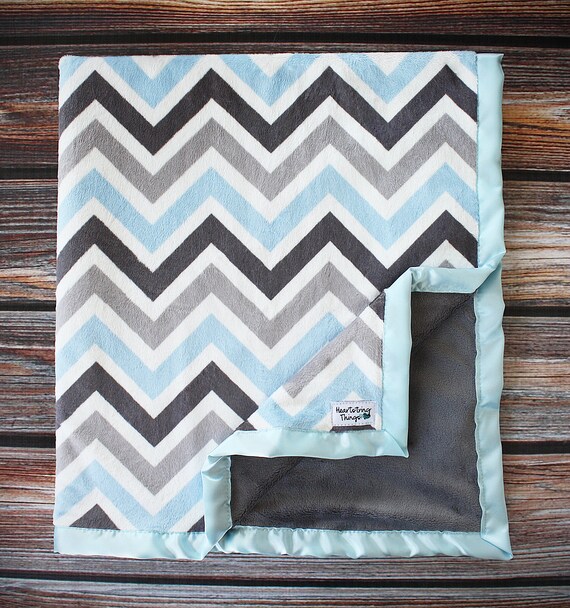 Minky Blanket Chevron Minky Child Minky Soft Blanket Red and Etsy