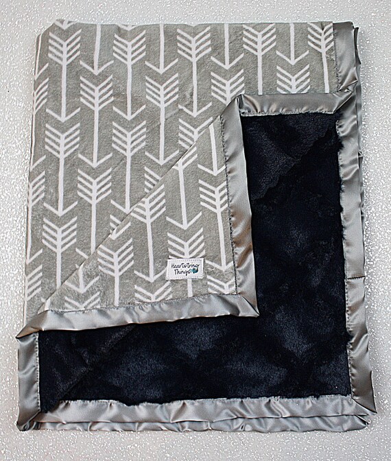 Minky Blanket baby Blanket baby boy modern blanket Etsy