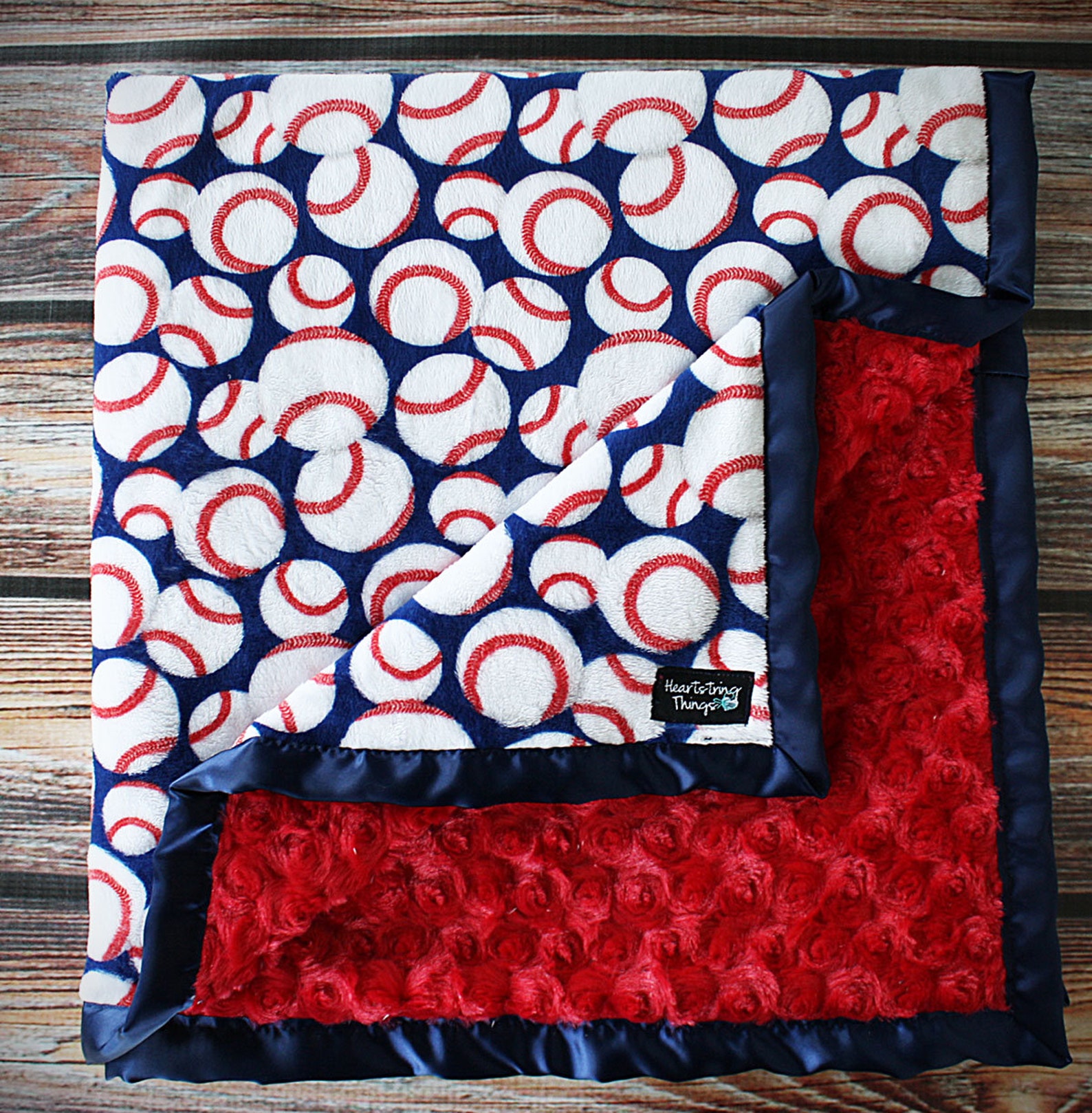 Minky Blanket Baby Blanket Sports Blanket Baseball Blanket Etsy