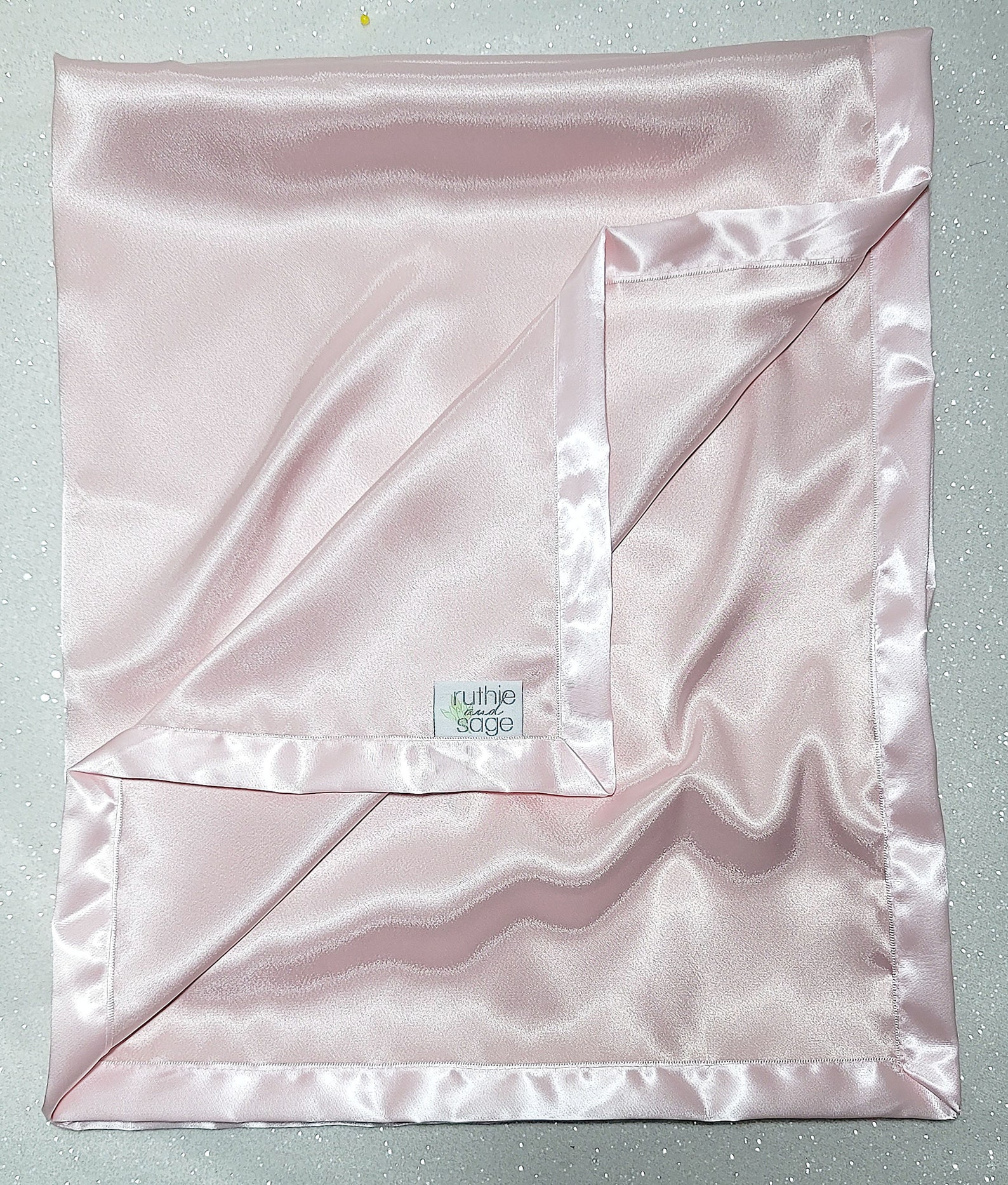Satin Blanket Rosewater satin silky blanket Pink satin Etsy