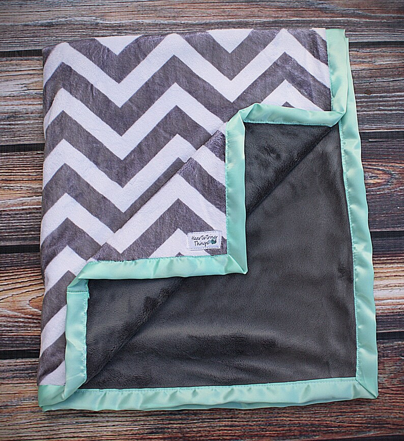 Minky Blanket Elephant Blanket Animal Blanket Baby Boy Etsy