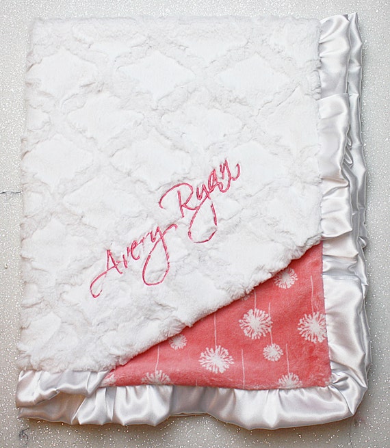 etsy minky baby blankets
