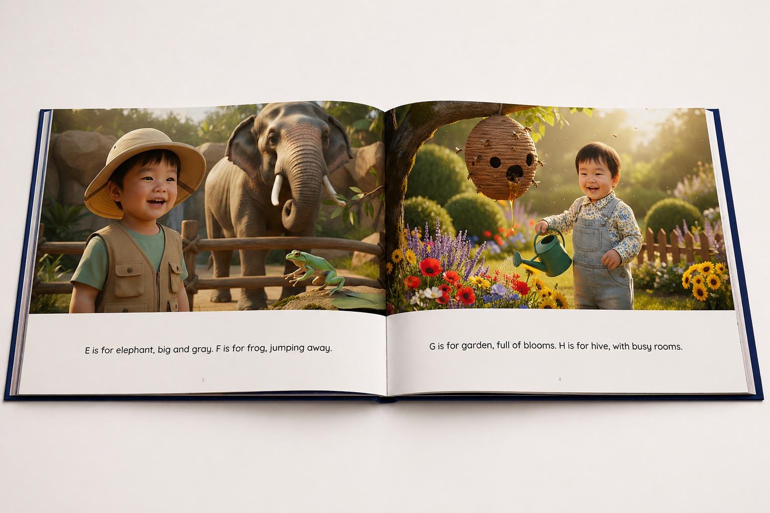Personalized Alphabet Storybook | Custom Children's Book With Photo ...
