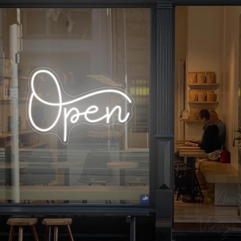 Open Neon Sign for Store Window, Open Light Sign,shop Welcome Sign,open ...