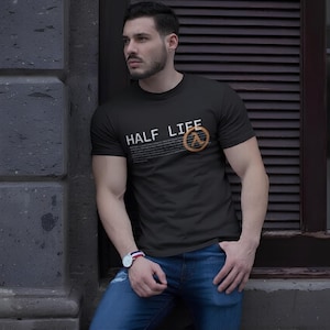 Half-Life Lambda-Logo Themen-T-Shirt | Gaming Science Fiction T-Shirt
