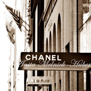 New York Photography-madison Ave-chanel Art Boutique-fashion