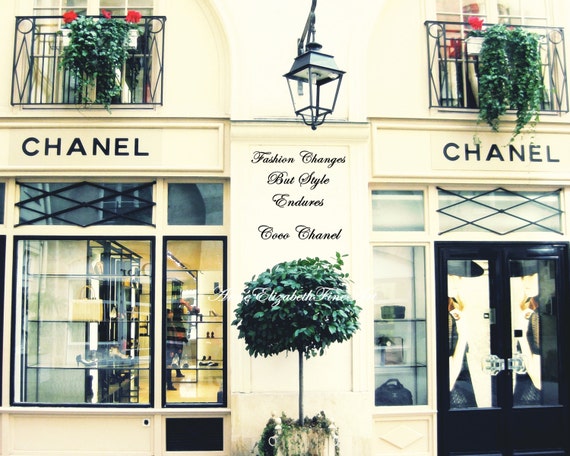 Chanel Art-paris Boutique Coco Chanel-quote-fashion Theme 